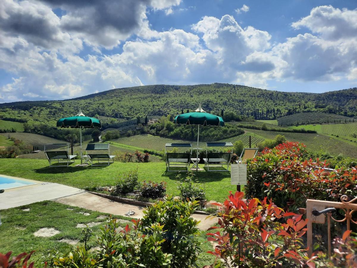 Villa Del Sole San Gimignano Luaran gambar