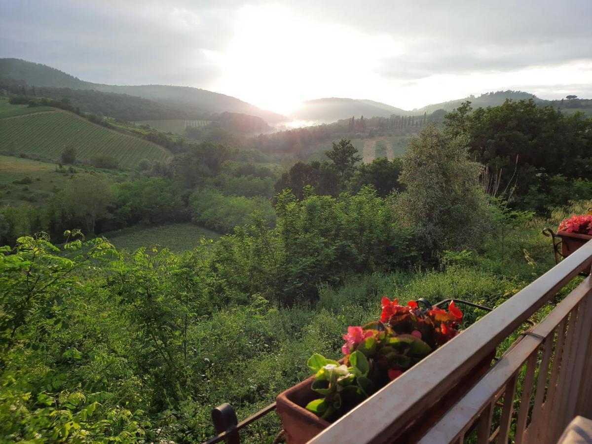 Villa Del Sole San Gimignano Luaran gambar