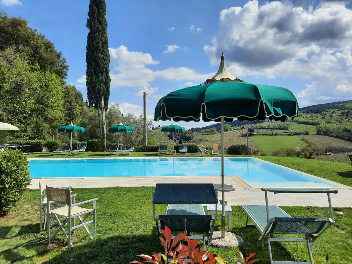 Villa Del Sole San Gimignano Luaran gambar