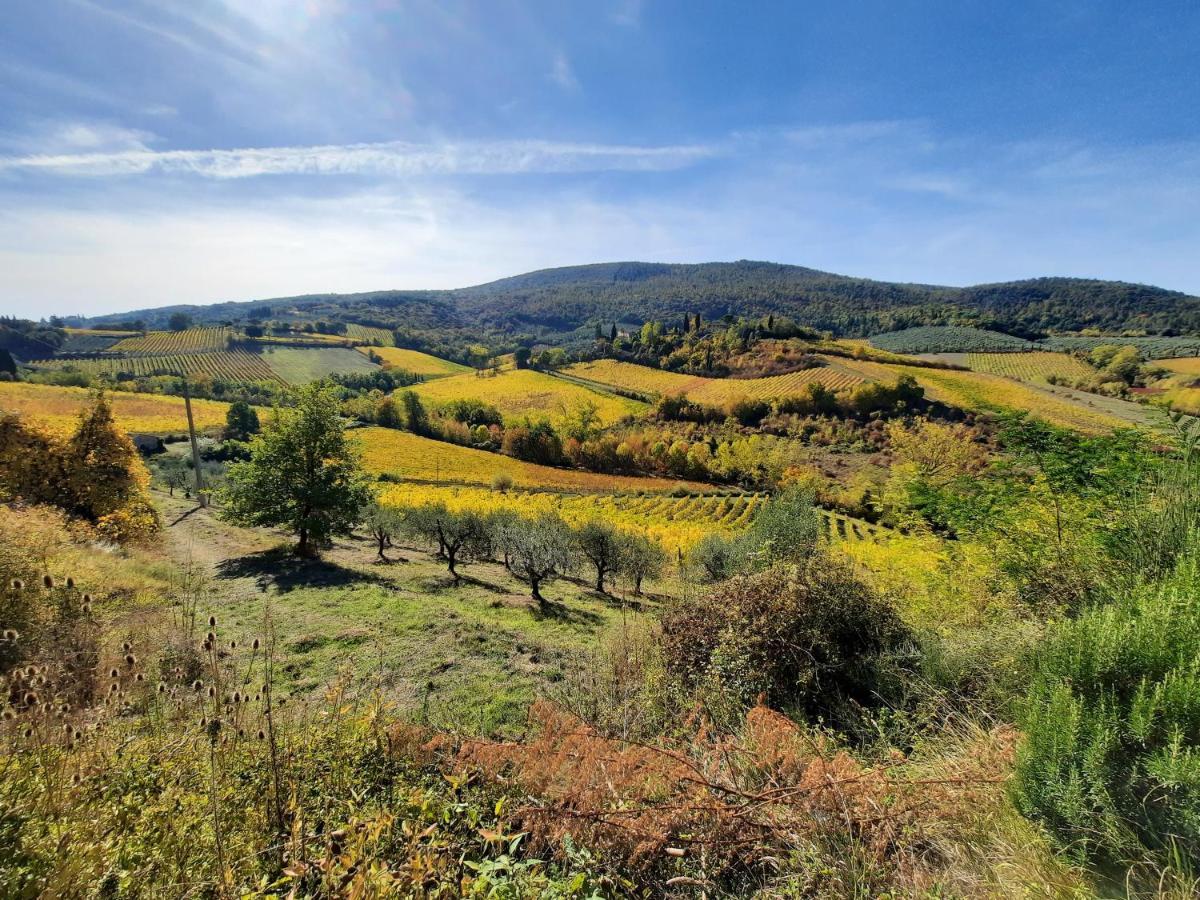 Villa Del Sole San Gimignano Luaran gambar