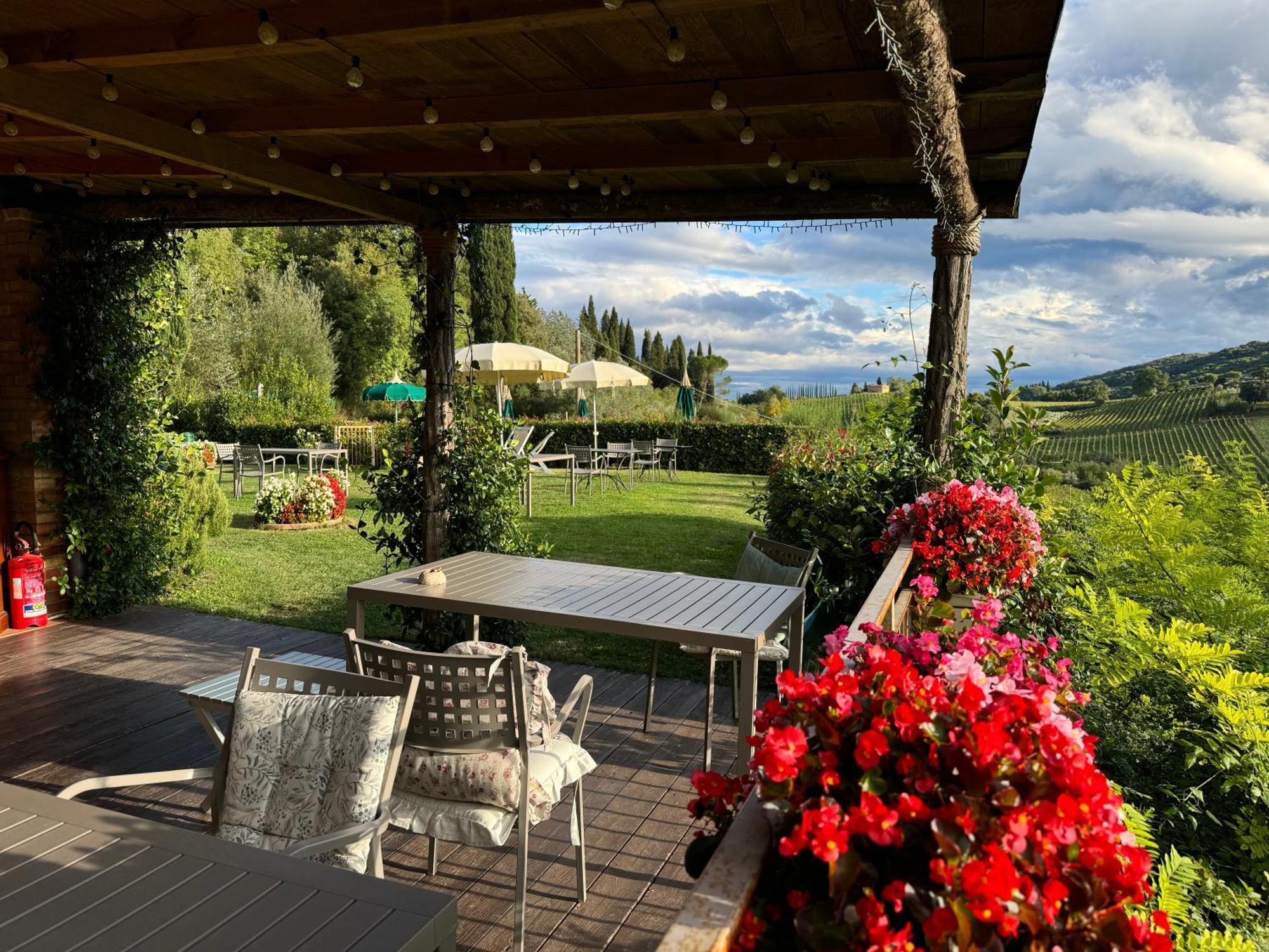 Villa Del Sole San Gimignano Luaran gambar