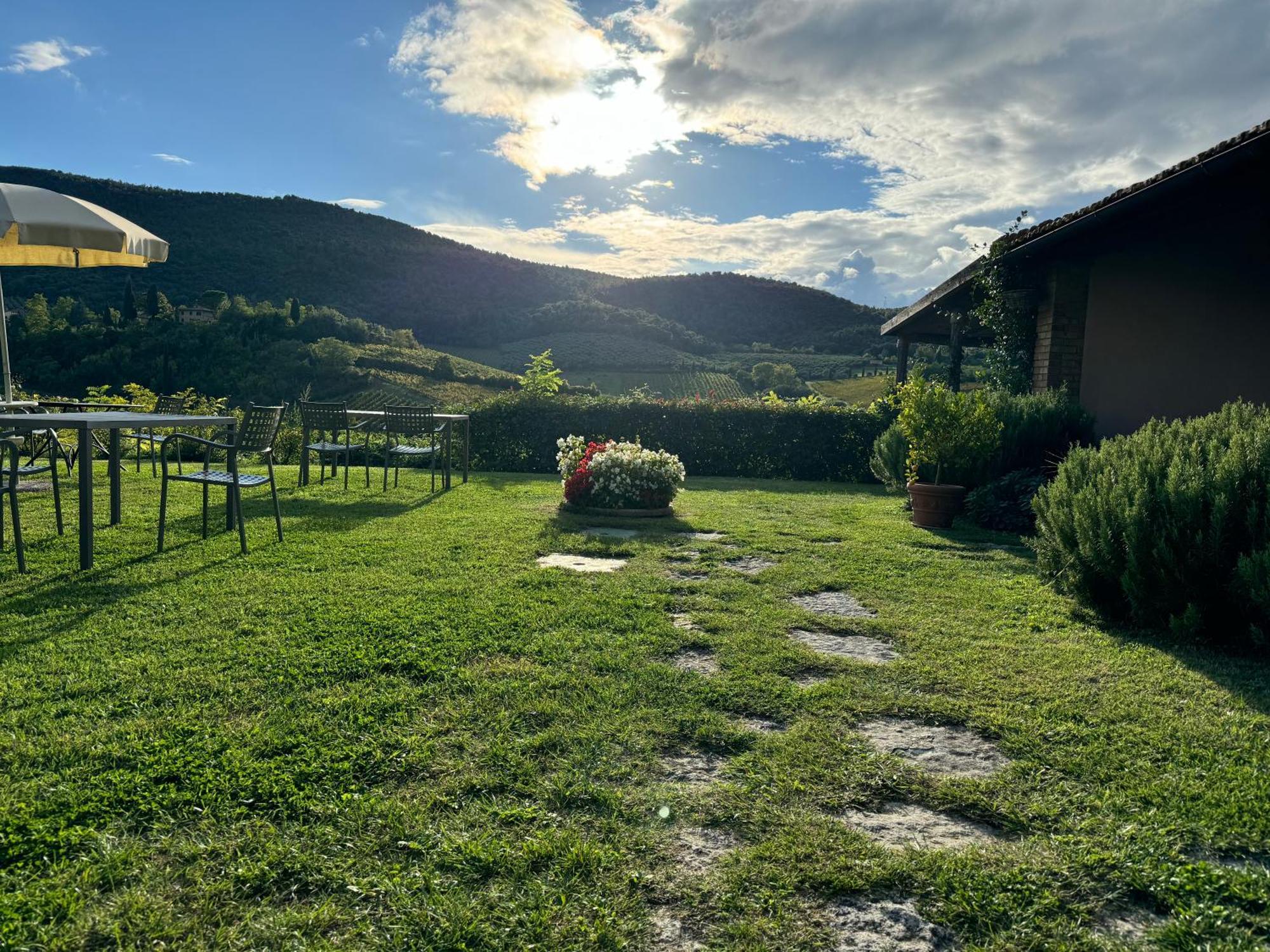 Villa Del Sole San Gimignano Luaran gambar