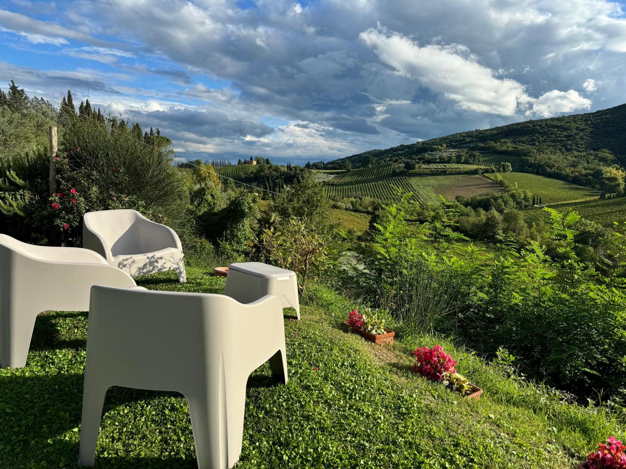 Villa Del Sole San Gimignano Luaran gambar