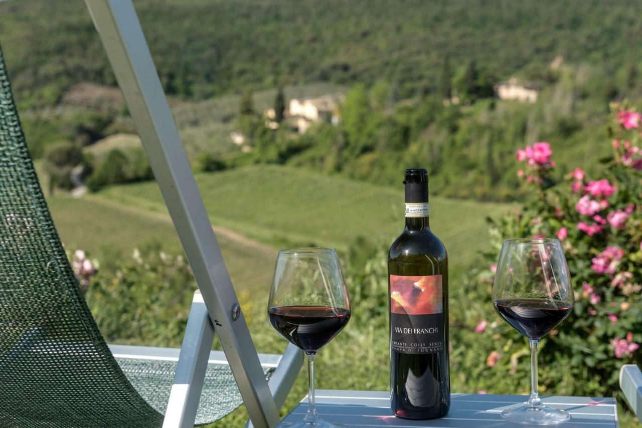 Villa Del Sole San Gimignano Luaran gambar