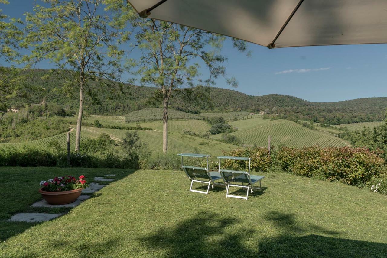 Villa Del Sole San Gimignano Luaran gambar